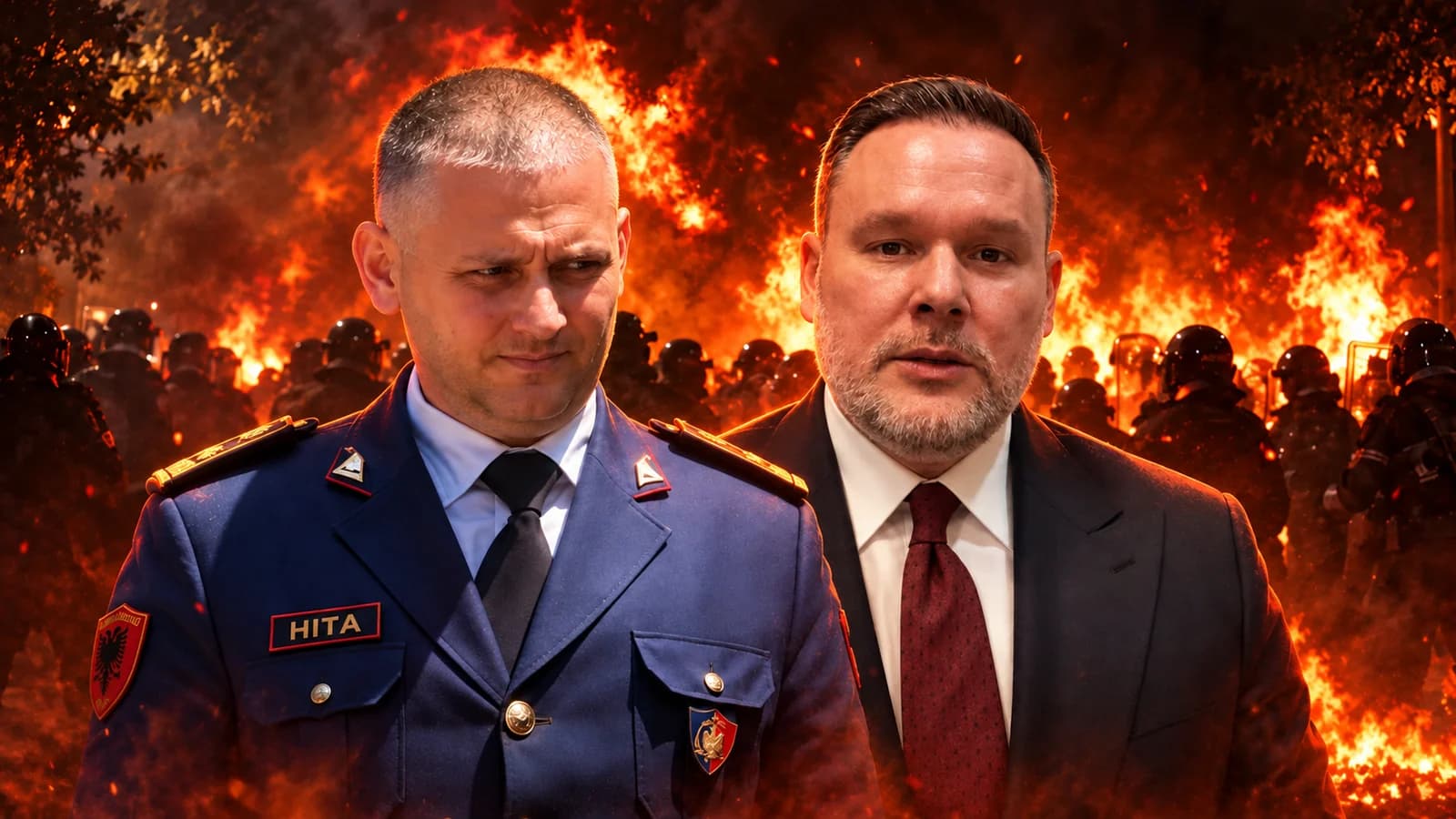 A po e shfrytëzon Ervin Demo protestën për të larë duart me Skënder Hitën? Mesazhet e mbrëmshme dhe përplasja pas kuint